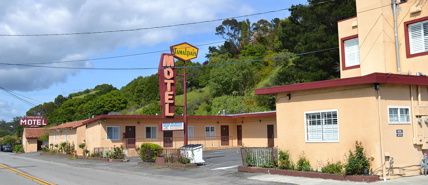 WELCOME TO THE TAMALPAIS MOTEL IN MILL VALLEY, CALIFORNIA